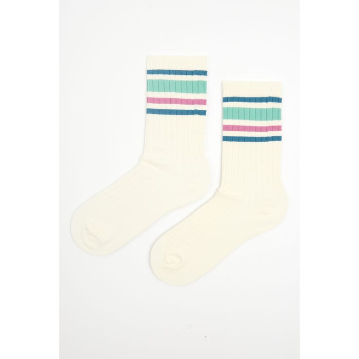 inSua-Sokken rib multi strepen -Insua