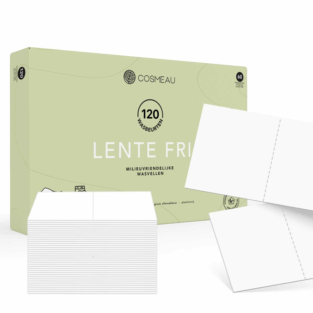 Cosmeau Wasstrips Lentefris120 wasbeurten