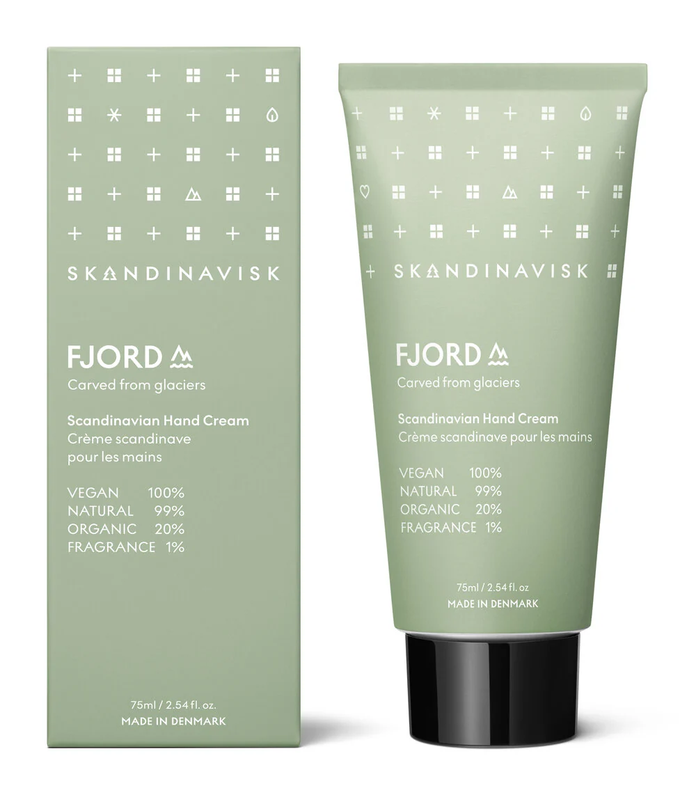 Skandinavisk  Fjord håndcreme, 75ml. - Fjord green