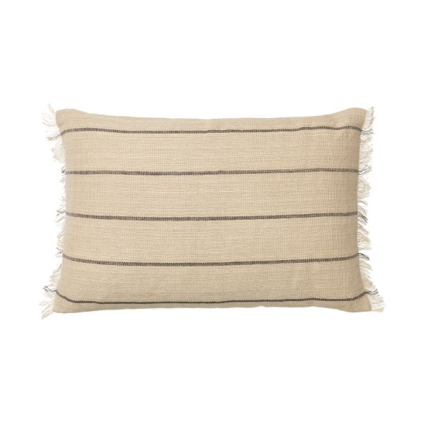 Ferm Living Calm Kussen - Camel / Black