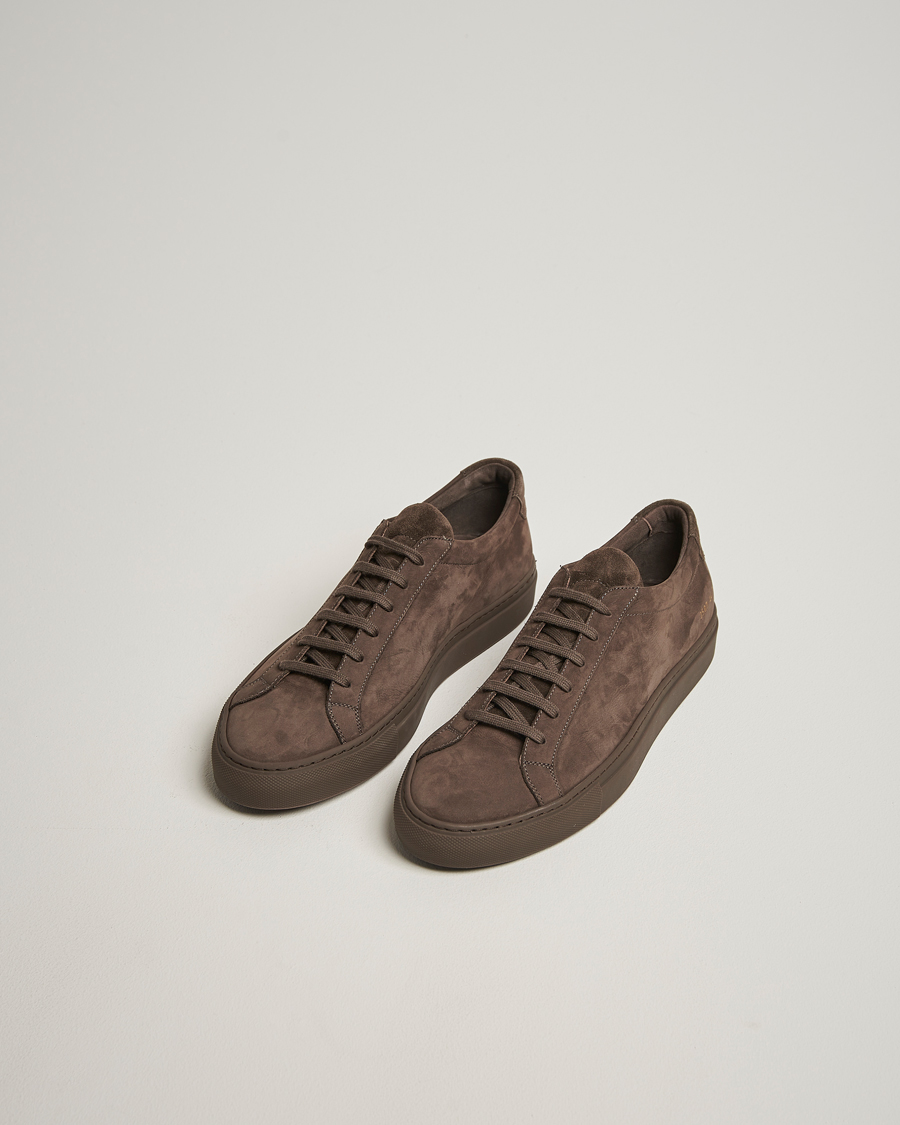 Common Projects Original Achilles Nubuck Sneaker Moka