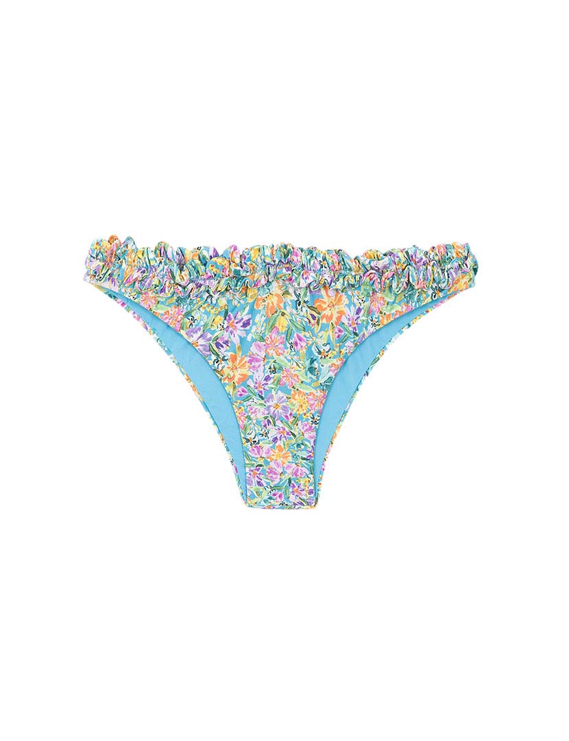 Tiny Garden Blue Bikini Briefs