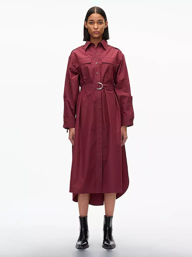 PHILLIP LIM Maxikleid dunkelrot