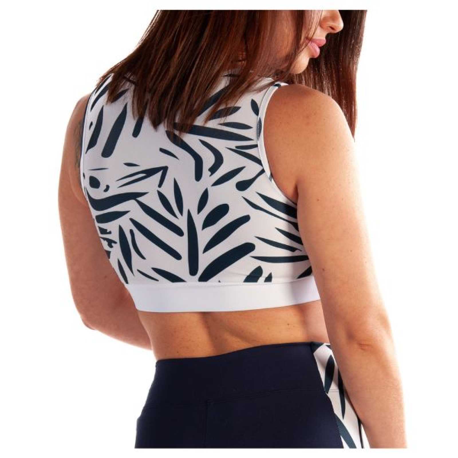 Shorts Zumub Gym Native + Top Esportivo Gym Native AZUL TROPICAL