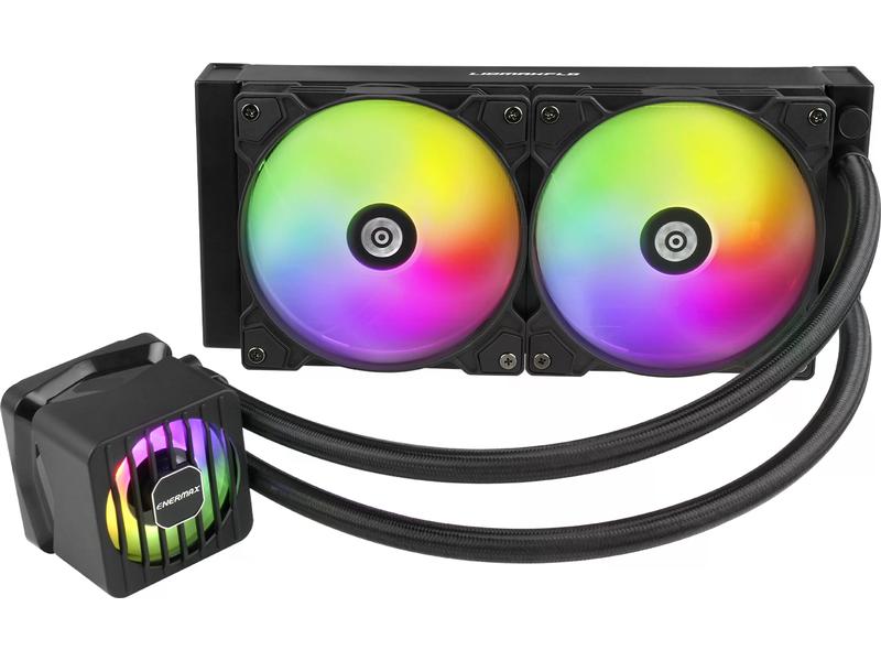 Enermax Wasserkühlung LIQMAXFLO 240 AIO-Wasserkühler mit RGB Beleuchtung