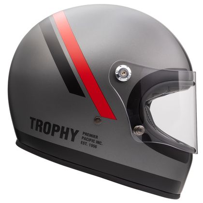 Casque Premier TROPHY - DO - MATT - Noir / Gris