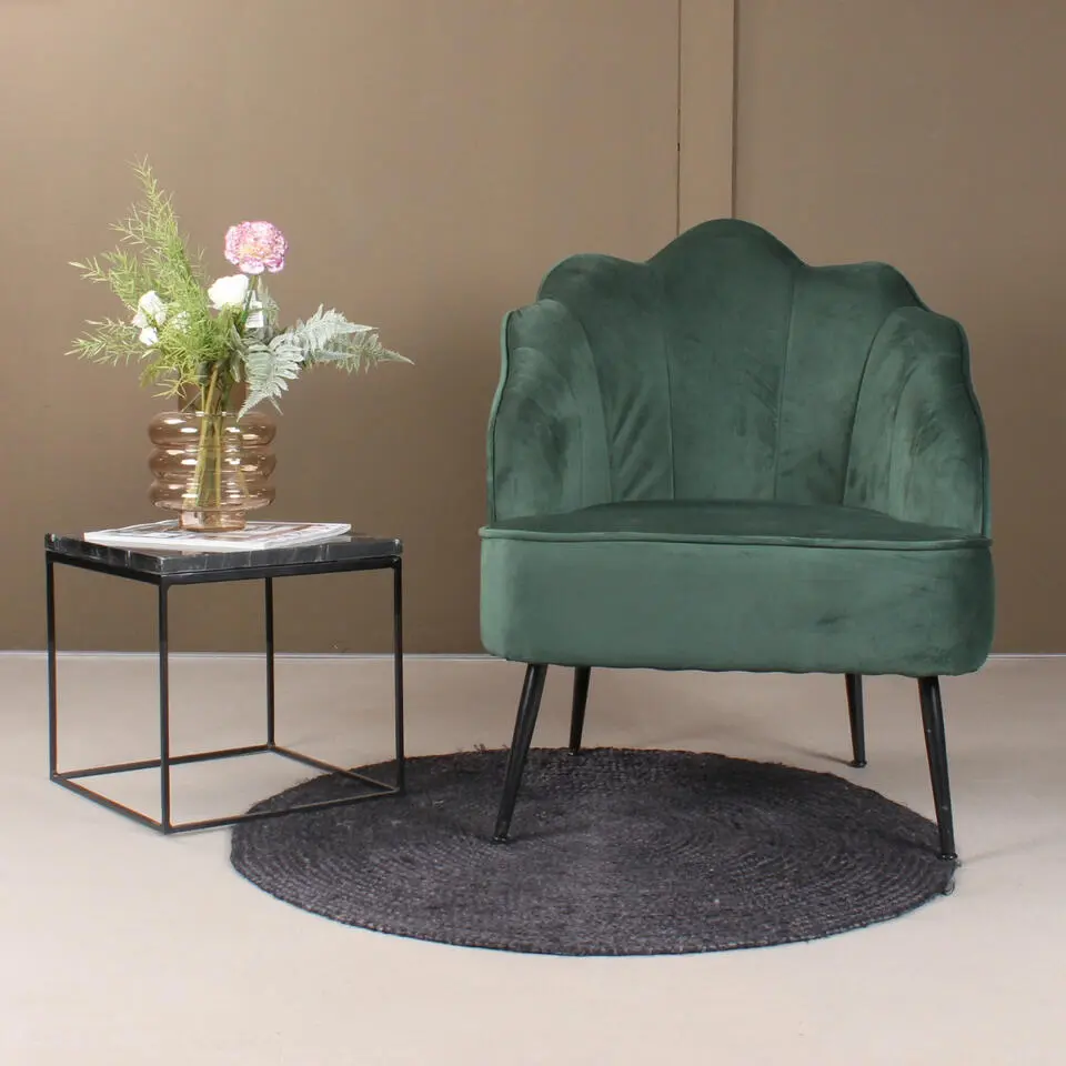 DS4U - Lindsey fauteuil - donkergroen