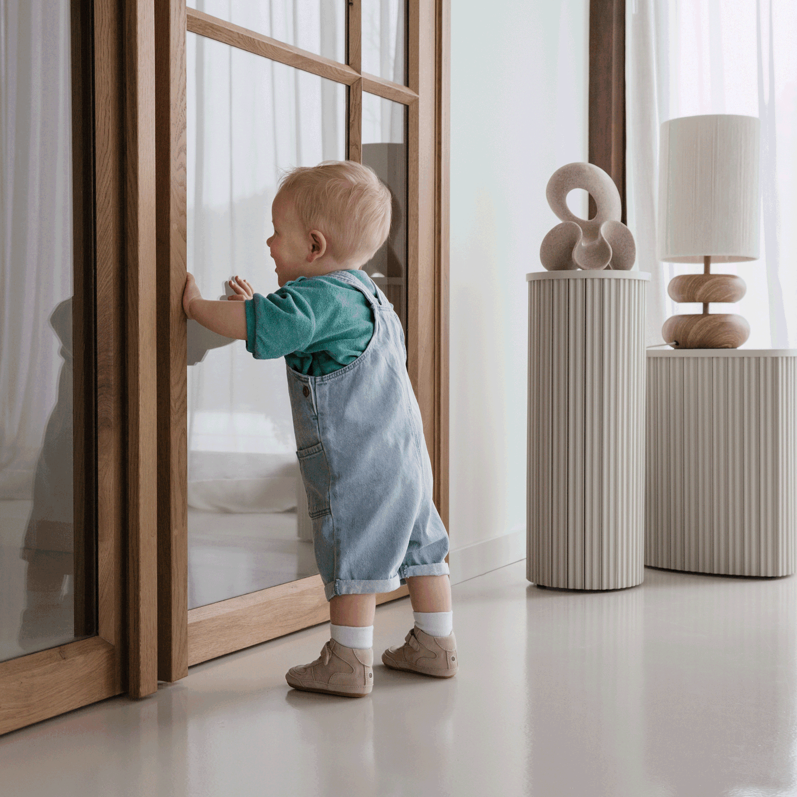 Shoesme beige BABY-PROOF® Schuh
