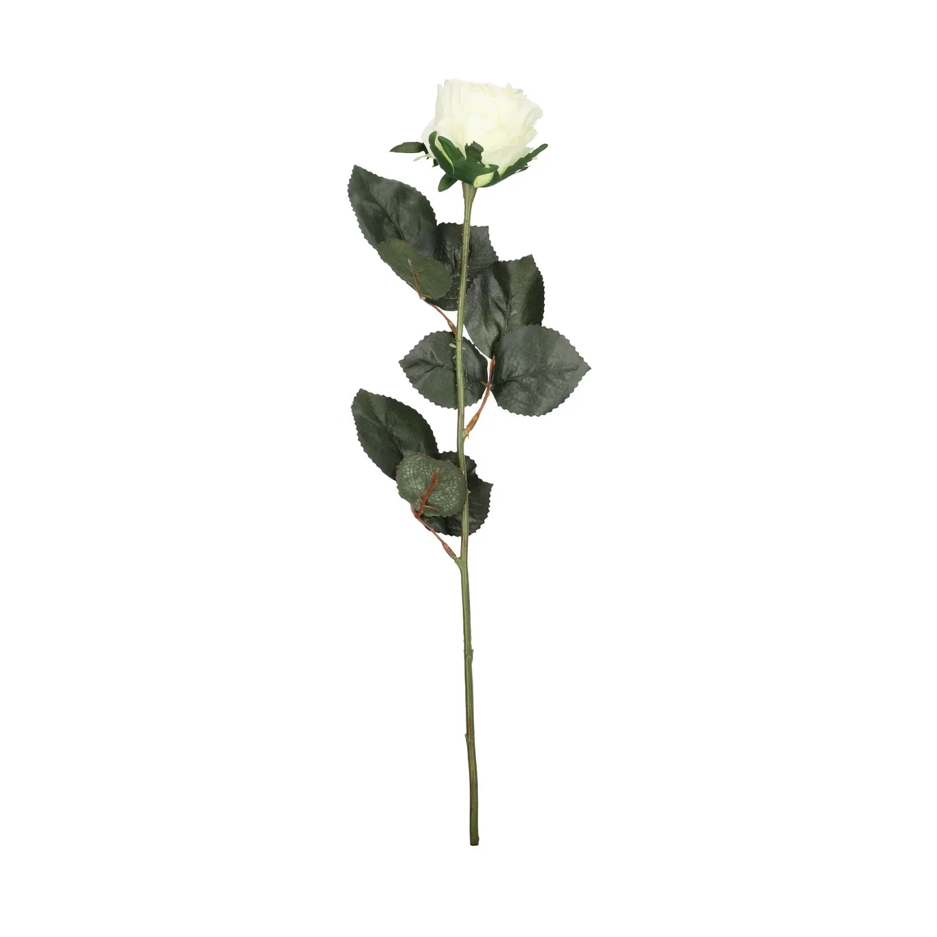 Rose snitt kunstig Høyde 43 cm