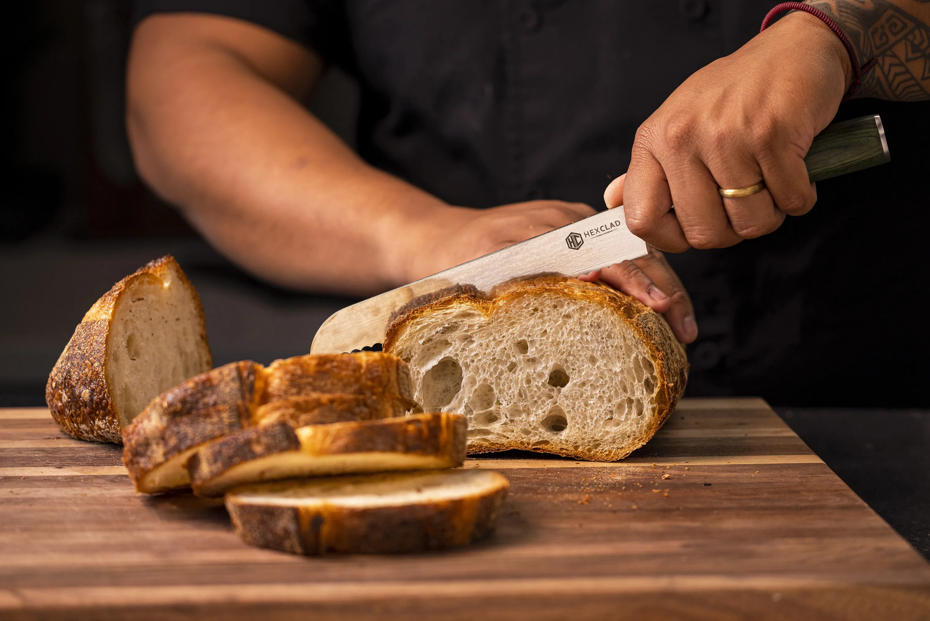 Hexclad Brødkniv