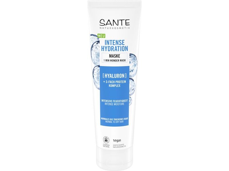 SANTE Haarmaske Intense Hydration 150 ml Natürliche Maske stärkt, pflegt und schützt das Haar