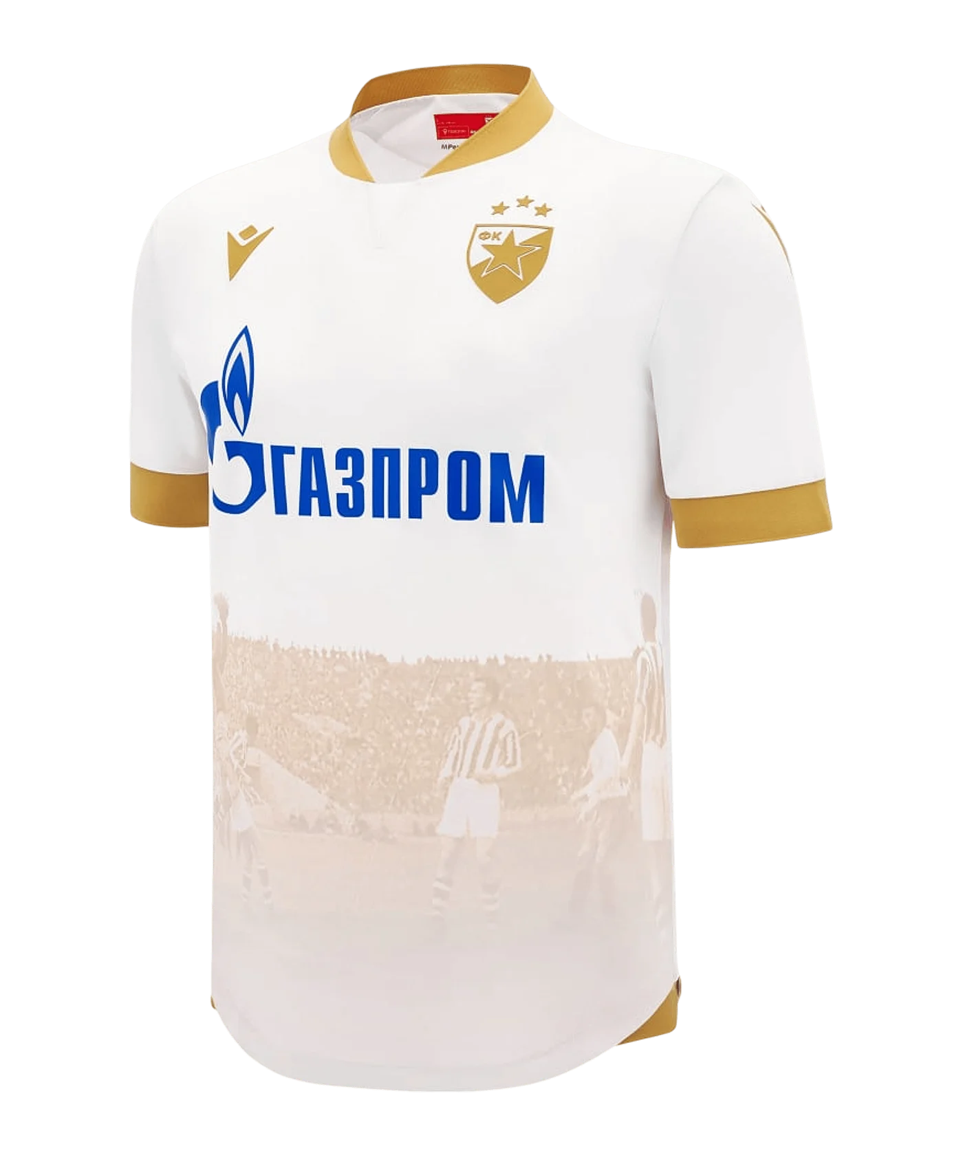 Macron Roter Stern Belgrad Trikot 3rd 2024/2025 Weiss