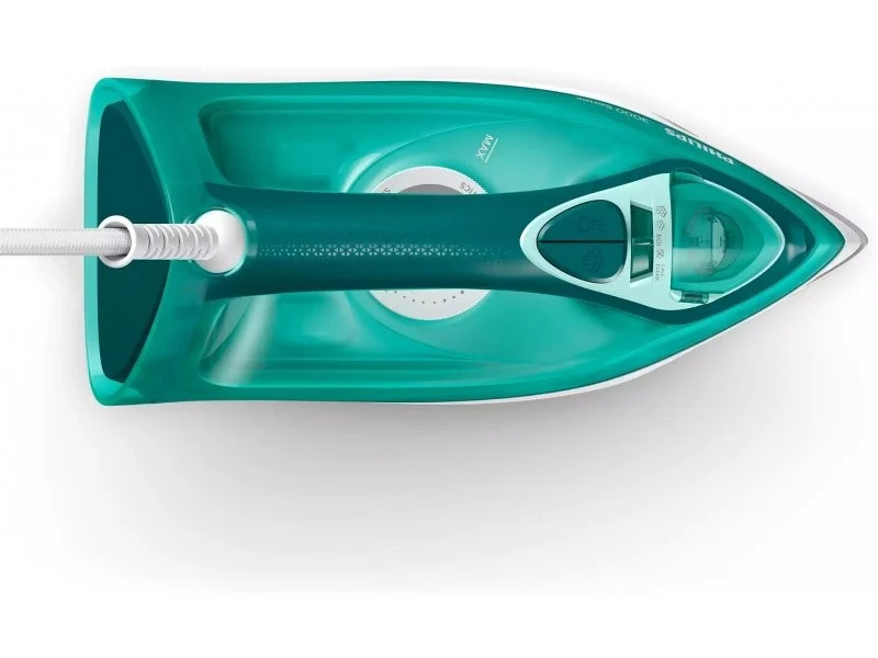 Philips - 3000 Series Steam iron, 2400 W, 40 g/min continuous steam, 180 g steam burst (DST3030/70)