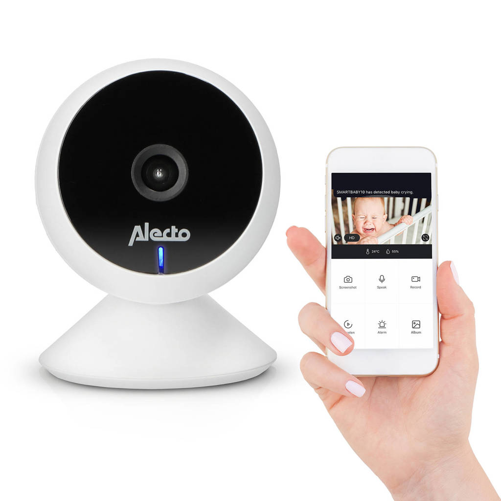 Goede en voordelige babyfoonSMARTBABY5 Wifi babyfoon met camera - Wit