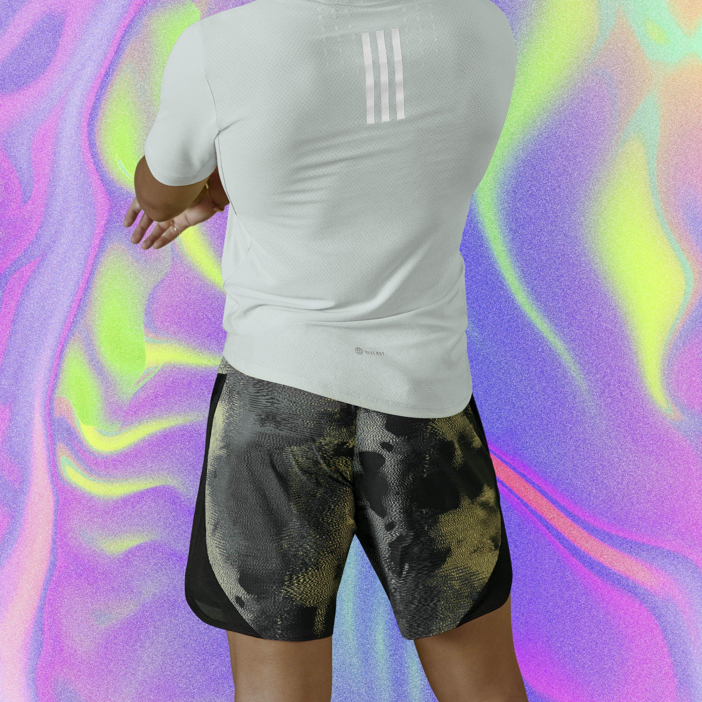 adidas D4T HIIT Allover Print Training Shorts Mens