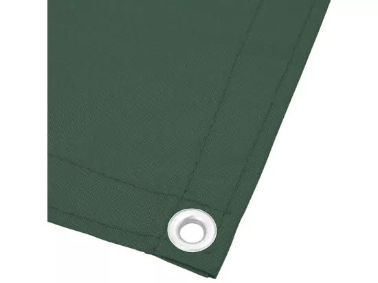 Écran de balcon vert foncé 90x700 cm 100% polyester oxford