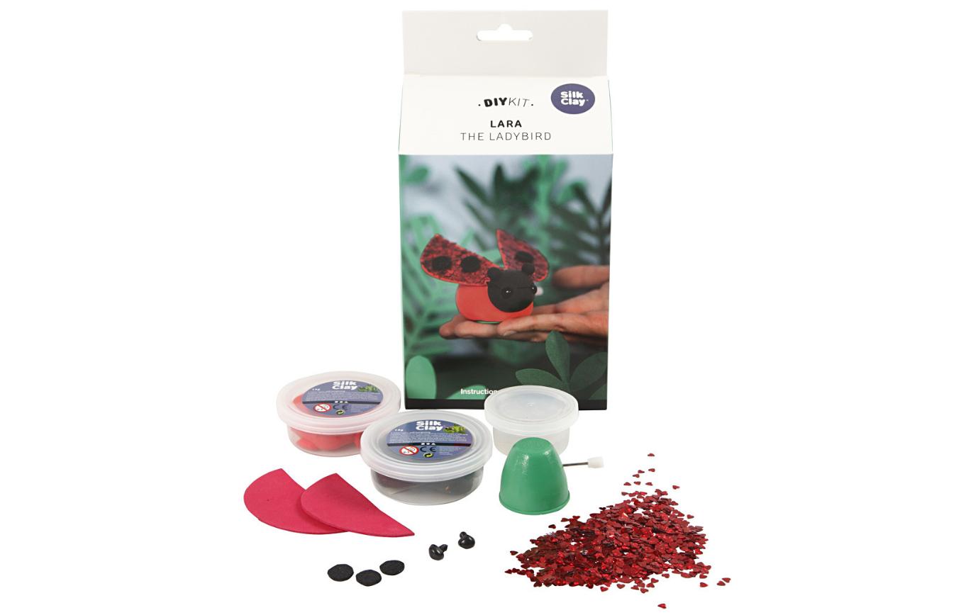 Modellier-Set Silk Clay Marienkäfer, 1 SetModellieren