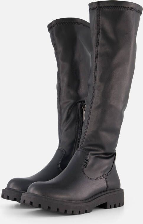 Mexx Kids XX825594-789 Meisjes Biker Boots Zwart Imitatieleer Geen Sluiting