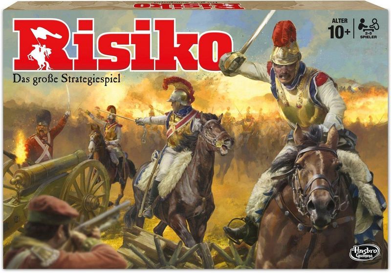 Hasbro - Risiko: Strategisch bordspel voor de hele familie, aanbevolen vanaf 10 jaar