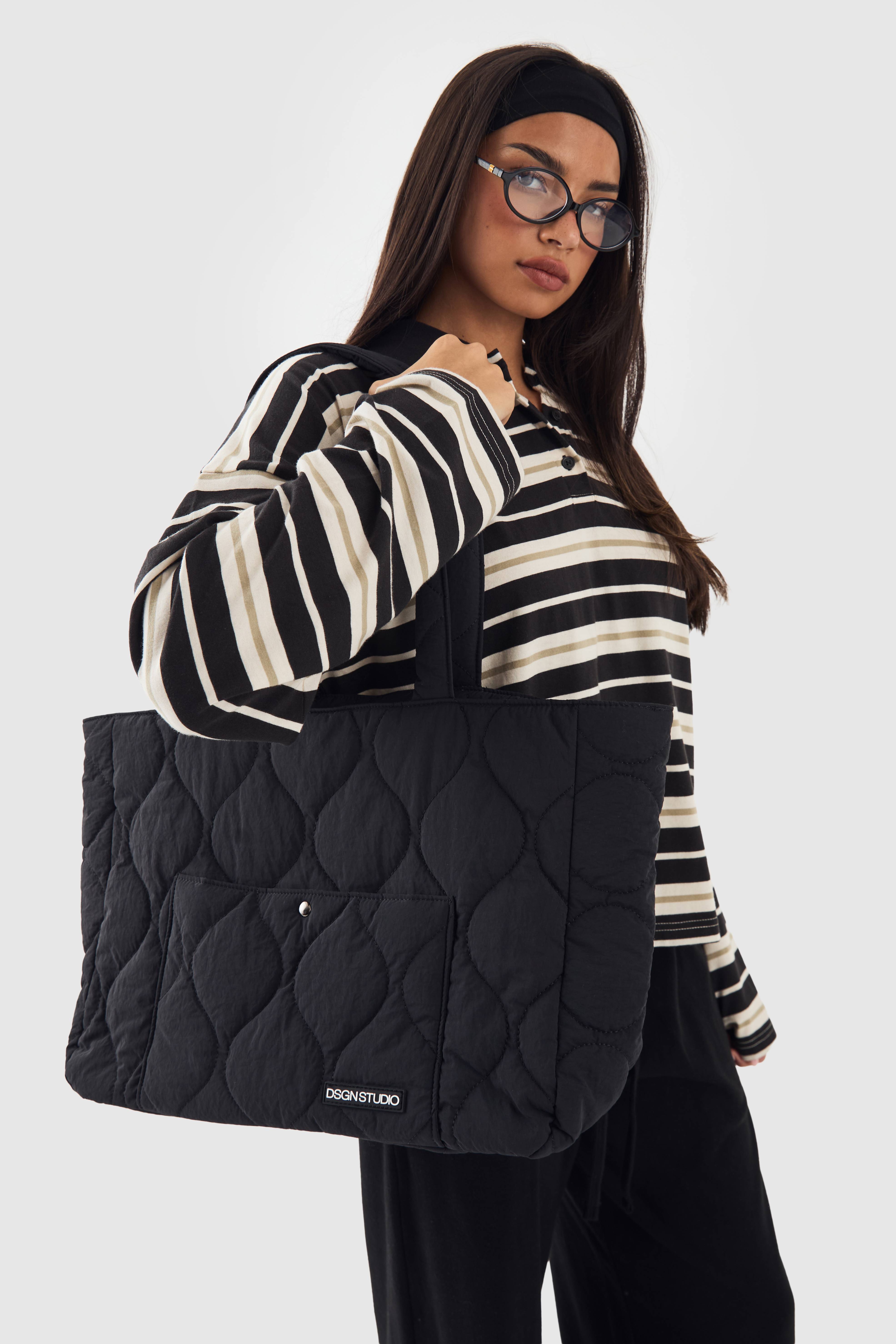 Sac Cabas Grande Taille Matelassé DSGN Studio