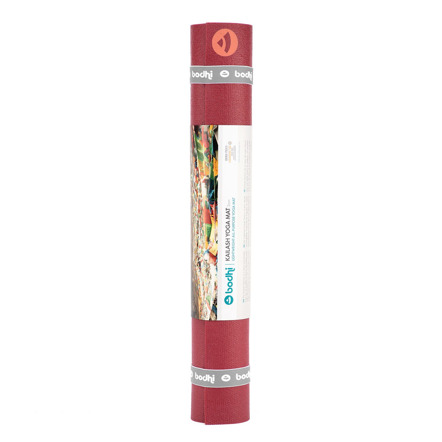 bodhi Yogamatte Kailash Premium XL, PVC bordeaux