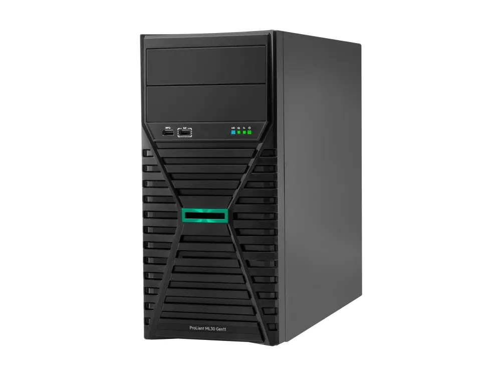 HPE ProLiant ML30 Gen11 Performance - Server - tower 4U - envejs - 1 x Xeon E-2436 / op til 5 GHz - RAM 16 GB - SATA - hot-swap 2.5