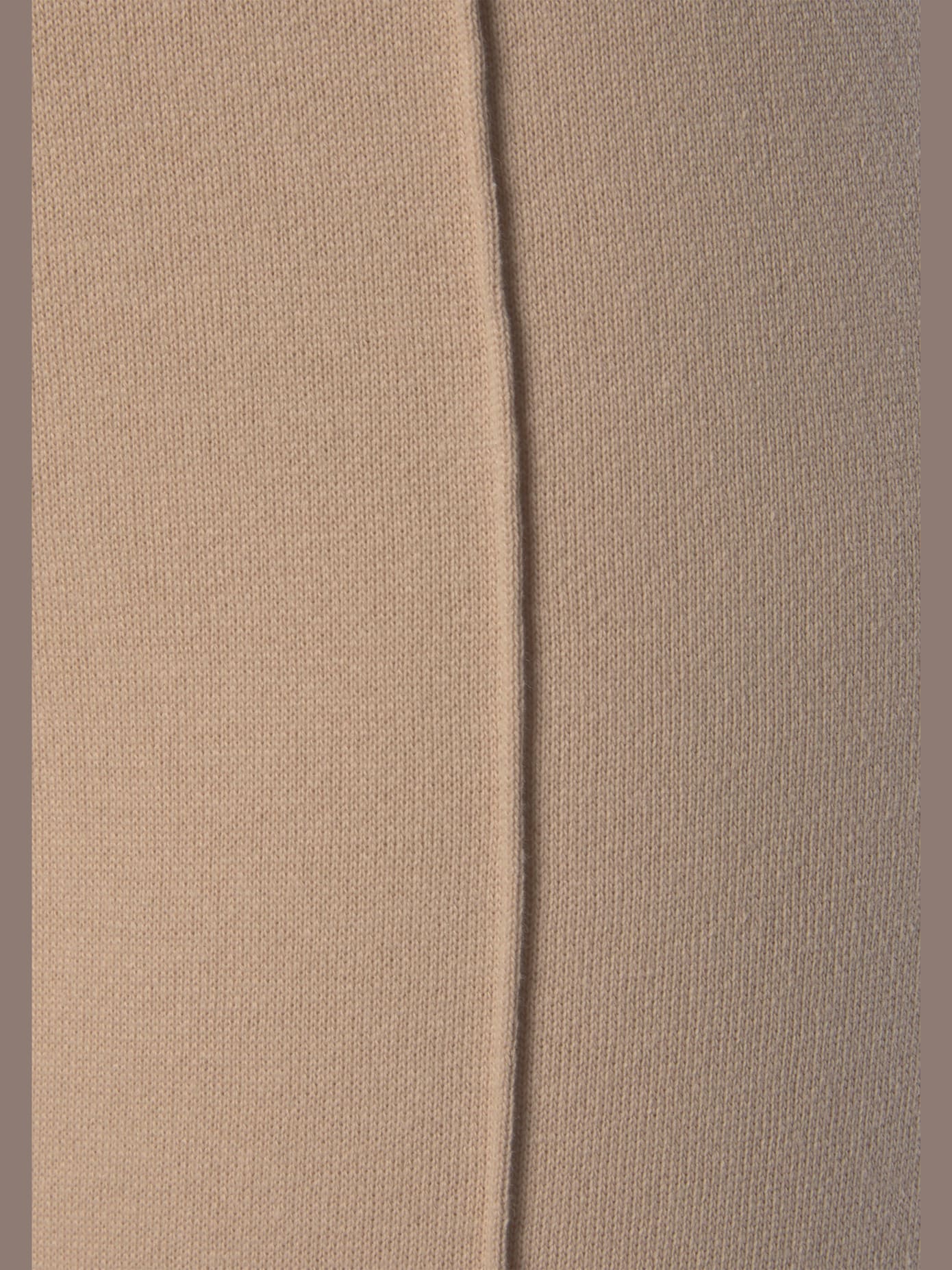 Pantalon détente large pantalon molletonné avec nervures sur l'avant de la jambe