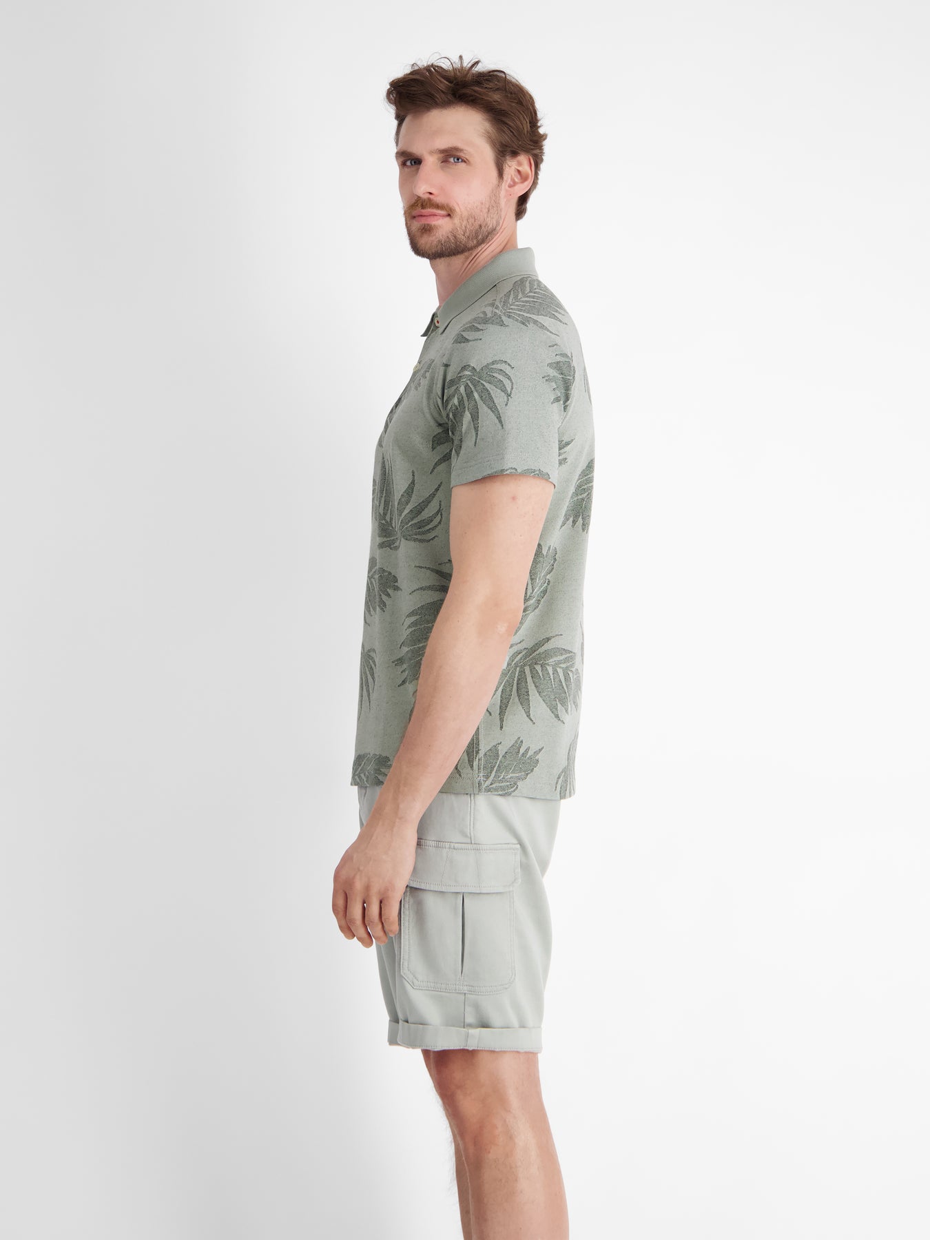 Jacquard Poloshirt für Herren