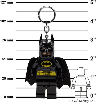 LEGO® DC® Batman Nøkkelring med LED-lys