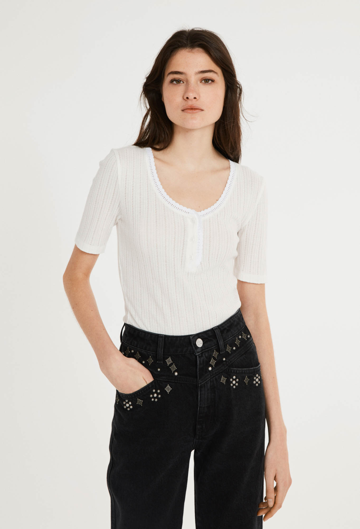 T-shirt &agrave; manches courtes