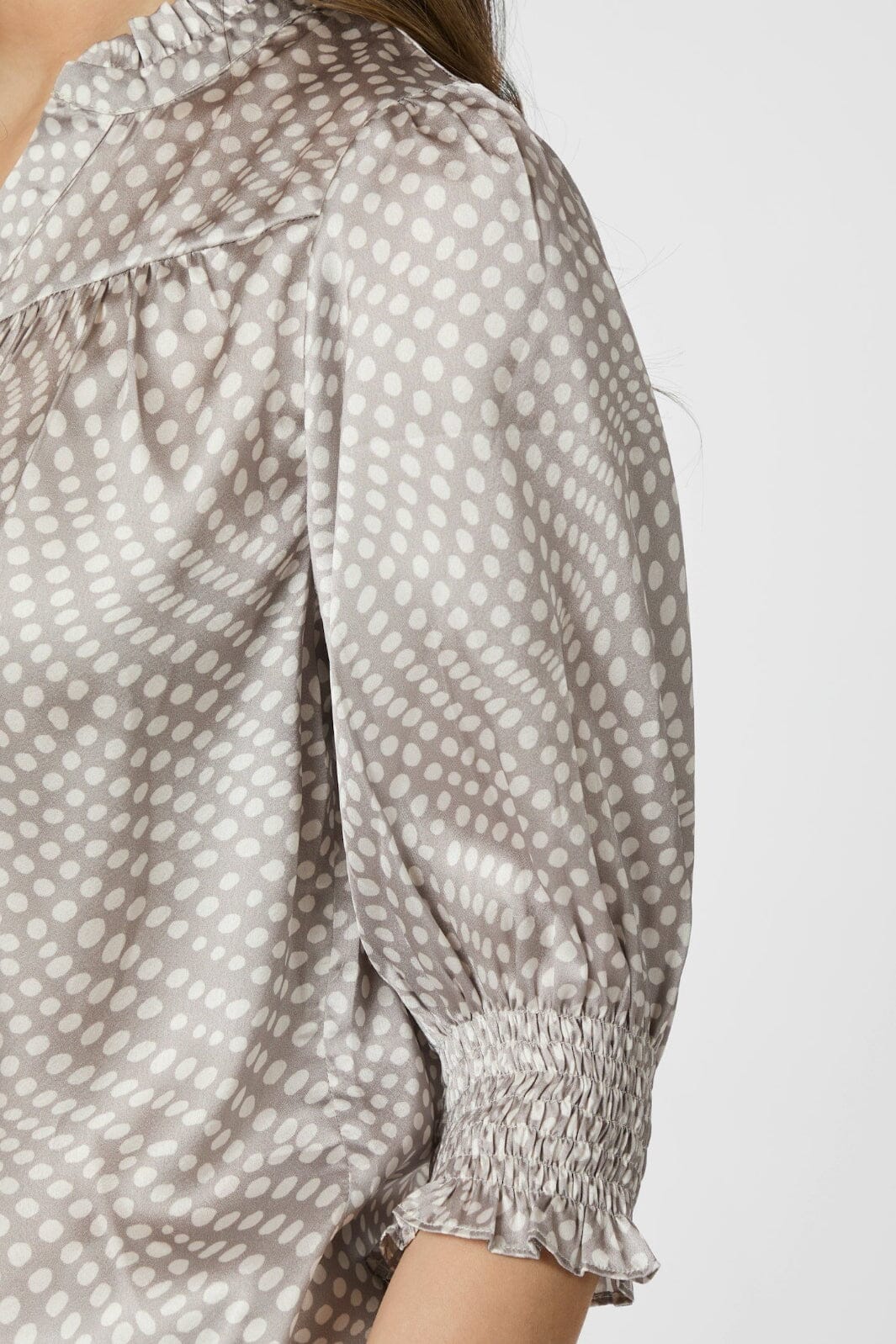 Neo Noir Diana Vibrant Dot Blouse 163423