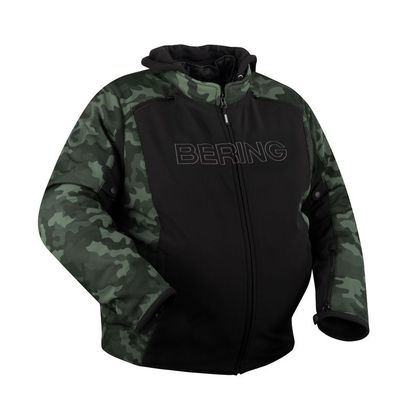 Veste Bering DAVIS KING SIZE - Noir / Gris