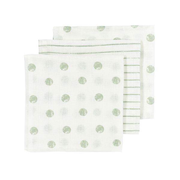 Meyco Hydrofiele Luiers - Dot Stripe - Sand