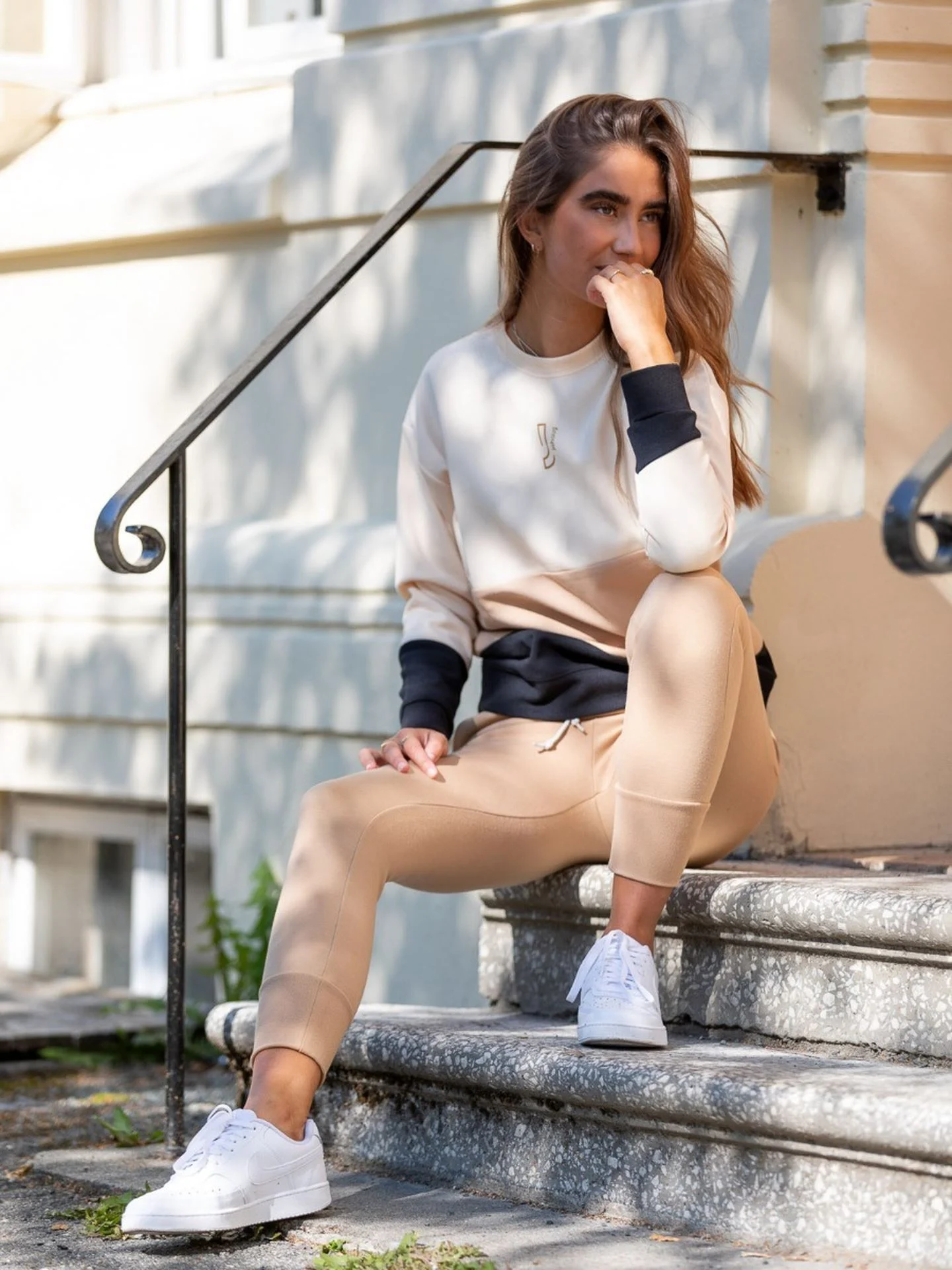 Intarsia Sweat