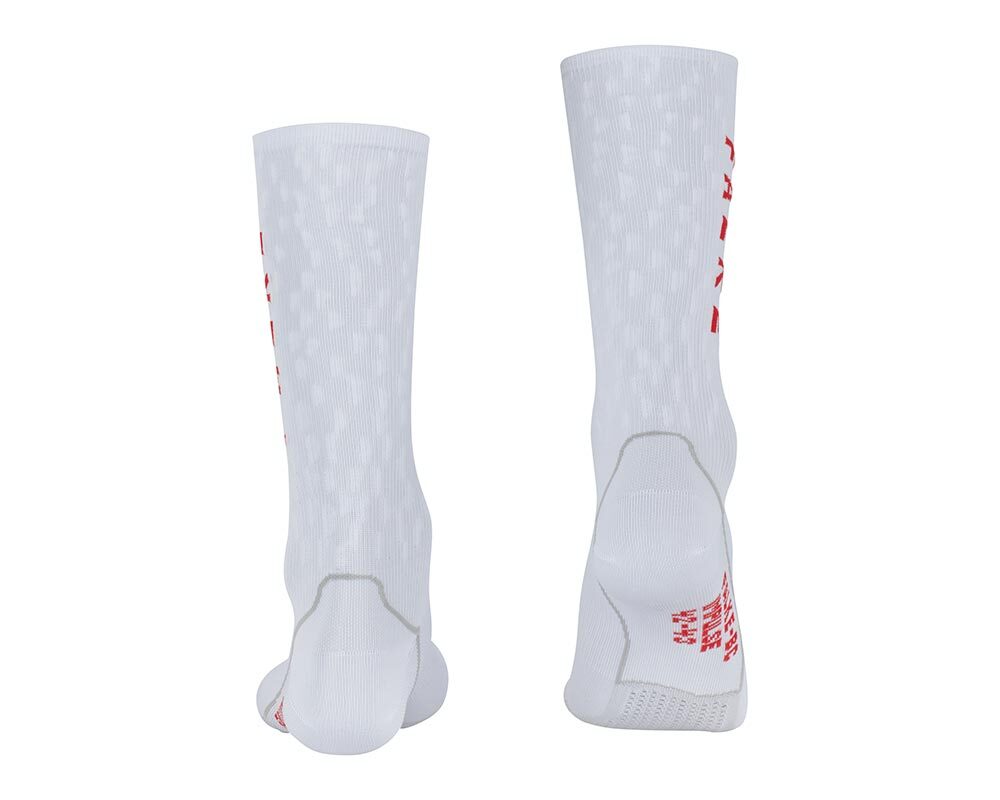 Falke BC Impulse Peloton Fietssokken Wit/Rood