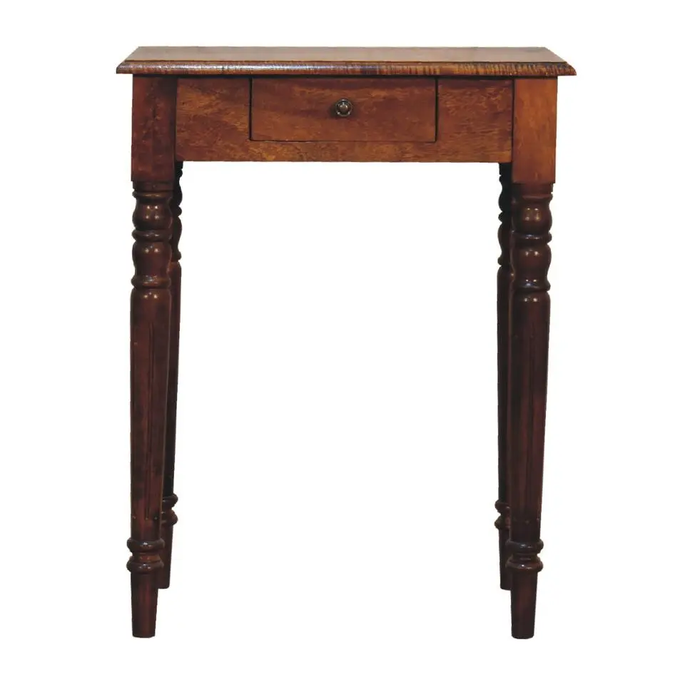 Sidetable - Franse vintage - Kastanjebruine