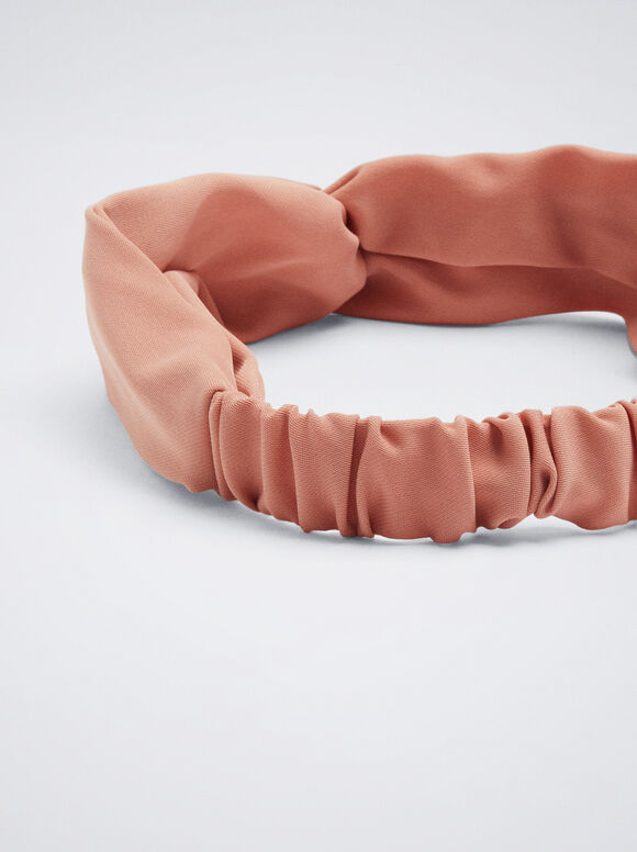 Tiara Turbante Nude - Naranja