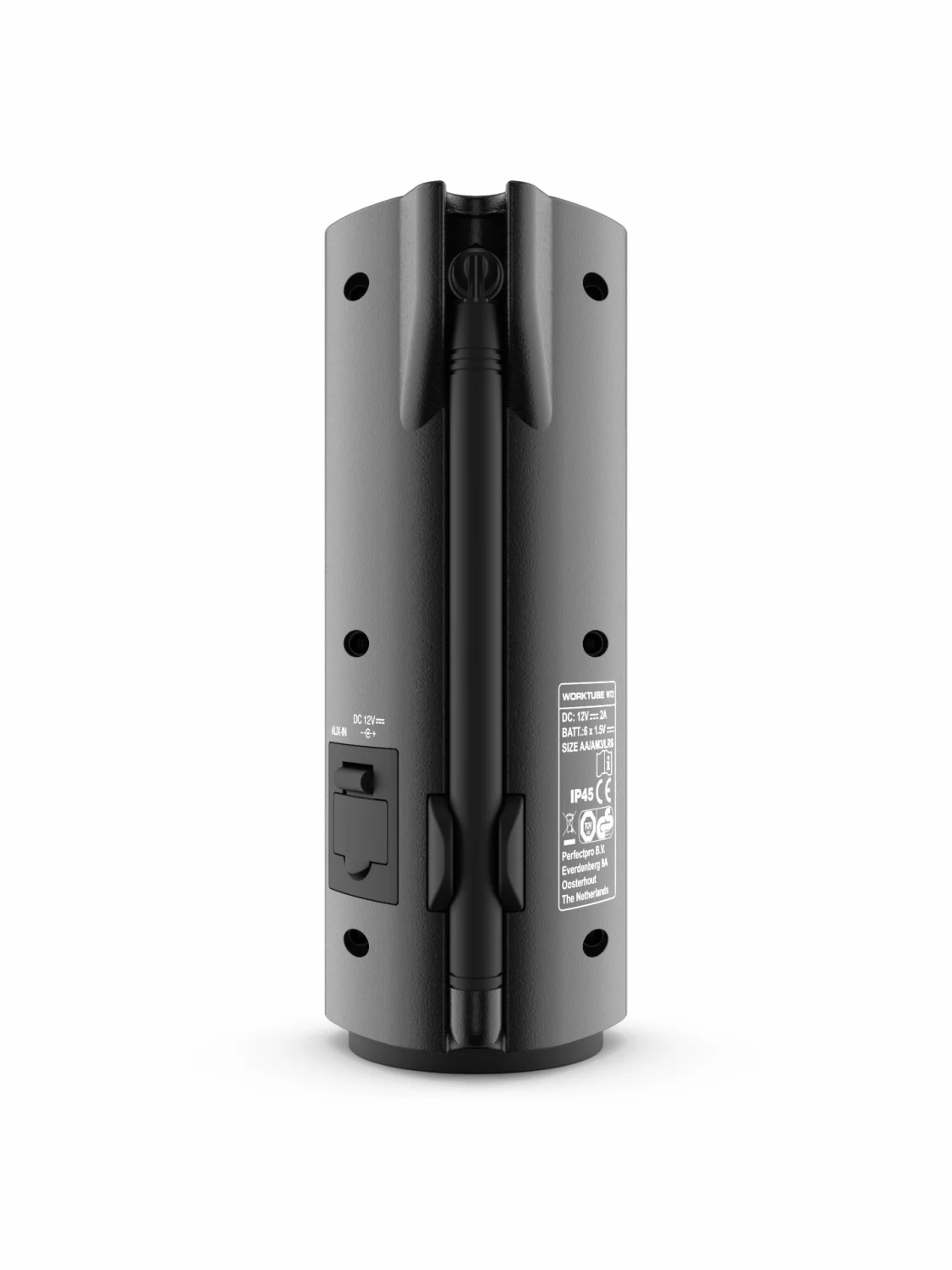 PerfectPro WORKTUBE NiMH 12V Accu Compacte bouwardio - DAB  - werkt op netstroom & batterijen