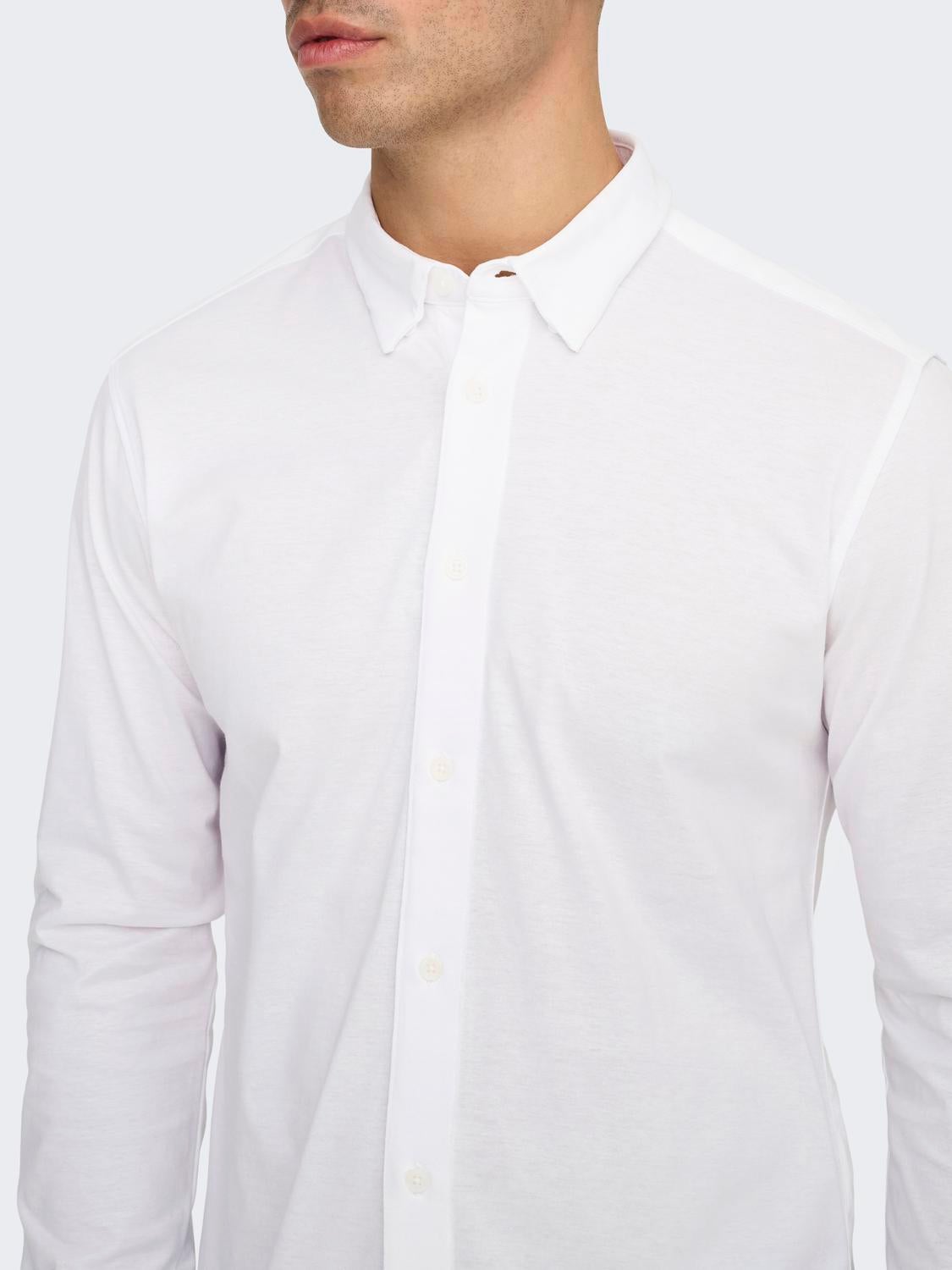 ONSROBIN Hemd Bright White