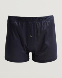 Zimmerli of Switzerland Sea Island Cotton Boxer Shorts White