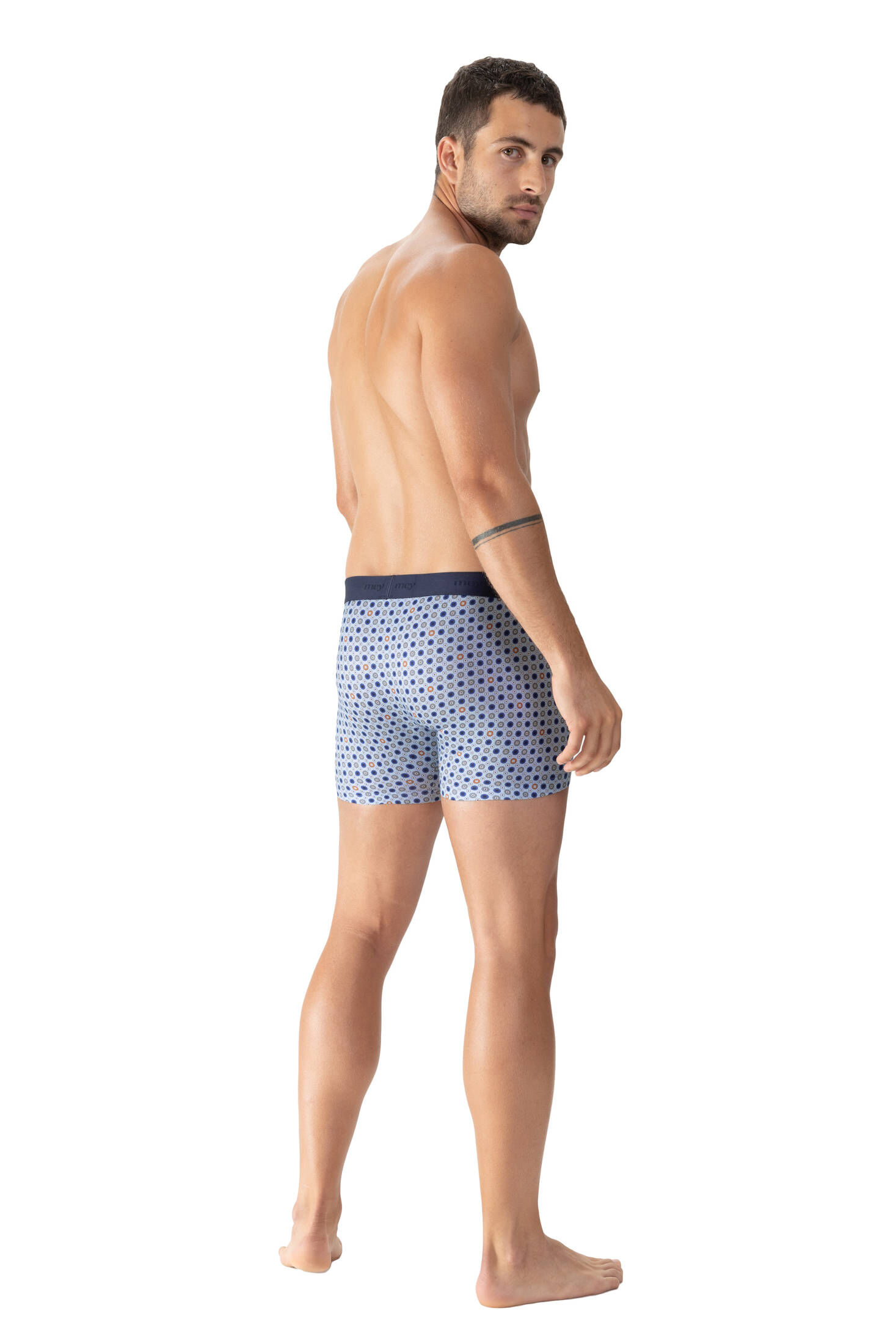 mey| Herren Trunk Shorty Serie Little Flowers
