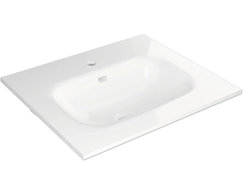 Jungborn SEDICI wastafelmeubel, 61 x 51,5 cm, glanzend wit