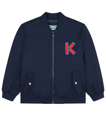 Kenzo Jakke - Navy m. R?d