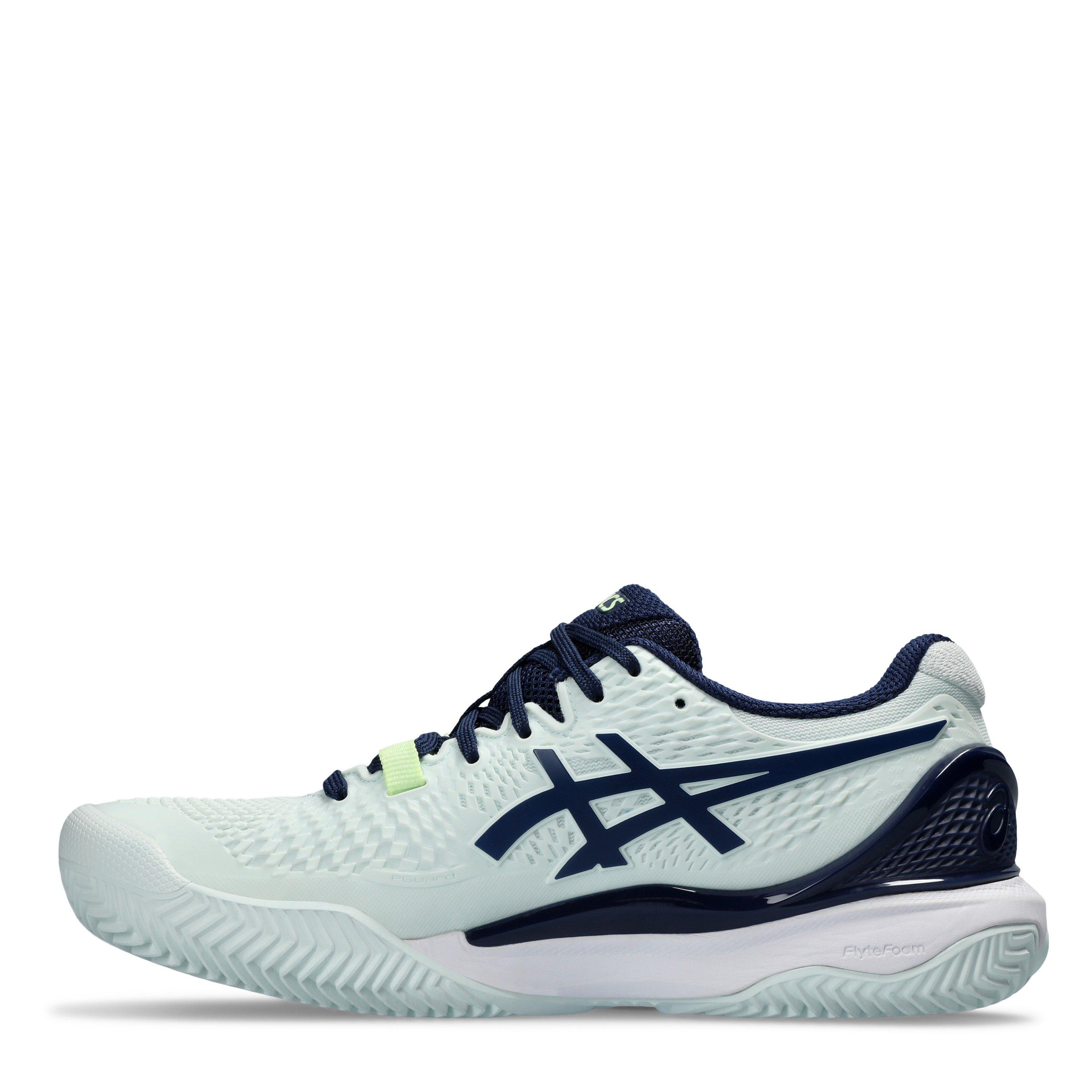 Asics Gel Resolution 9 Clay Womens Tennis Shoes