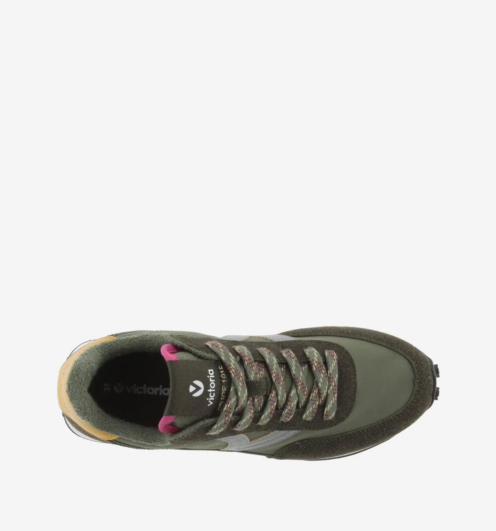ASTRO COLOURED NYLON SNEAKERKAKI