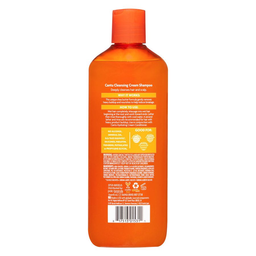 Cantu Shea Butter For Natural Hair Cleansing Cream Shampoo 400ml