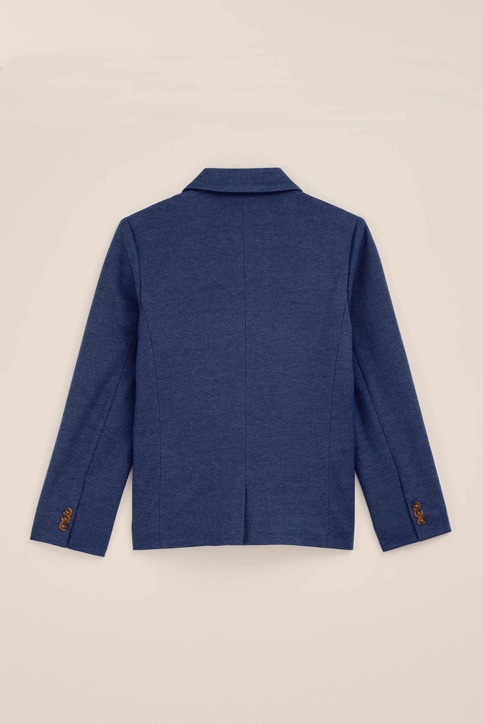 Jongens slim fit blazer met stretch WE Fashion Blauw