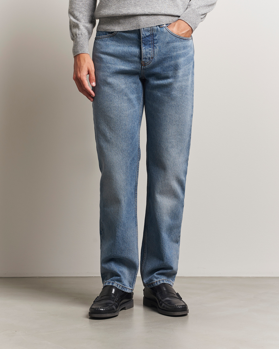 AMI Classic Fit Jeans Used Blue