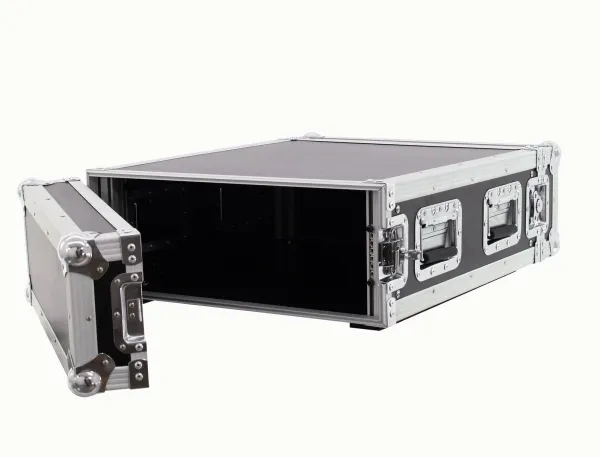 Roadinger 30109785, Transportboks, Krydsfiner, 11,2 kg, Sort, Sølv