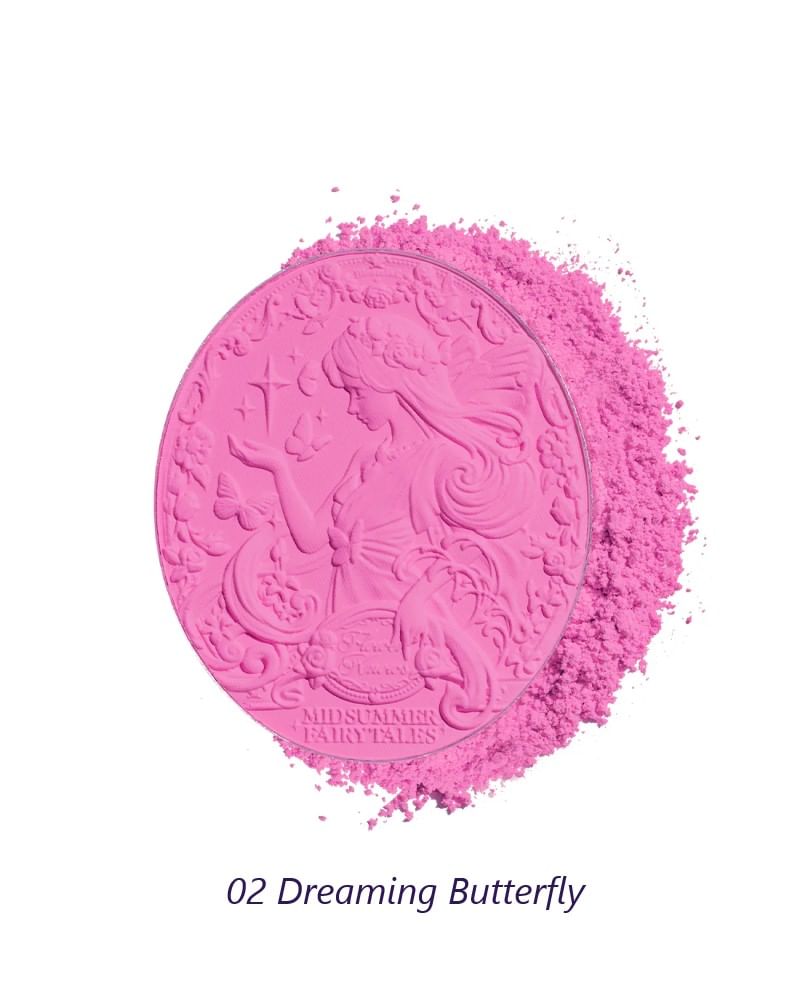 Flower Knows - Midzomer Sprookjes Fluweel Embossed Blush - 02